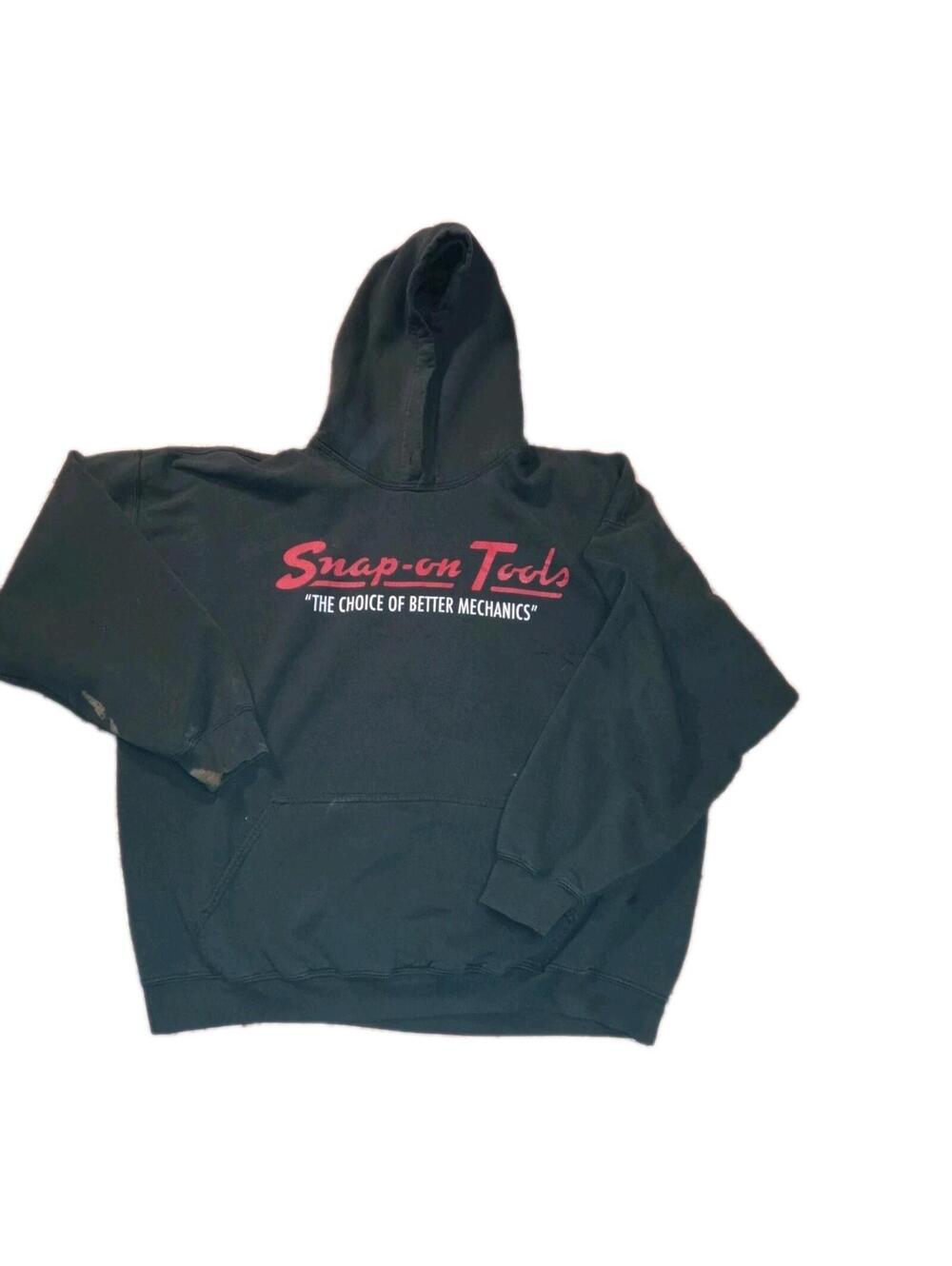 Snap-on Tools Hunter Green  Pullover 1990s Hoodie  The Choice Of Mechanics 2X